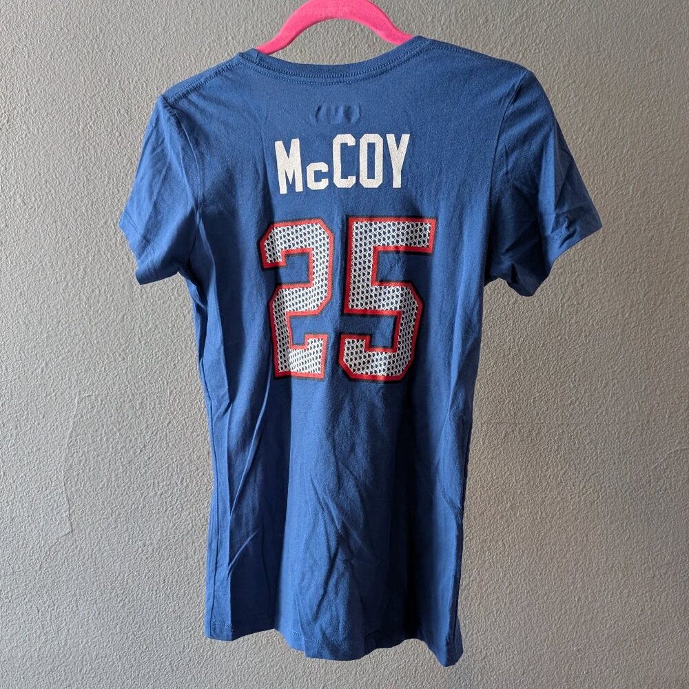 NWT Women's Fitted Buffalo Bills McCoy 25 Shirt Sz S - Picture 3 of 7